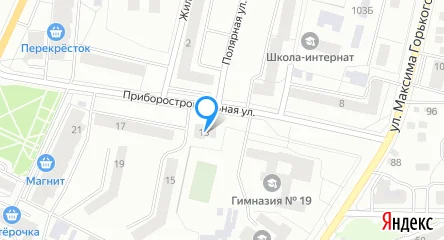карта расположения школы англикана в орле