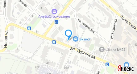 карта расположения школы Вавилон