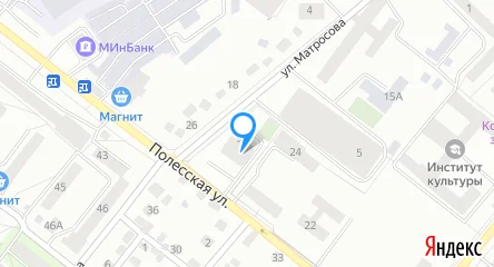 карта расположения школы Биг Бен в Орле
