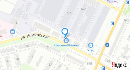 карта расположения ин яз для вас в орле